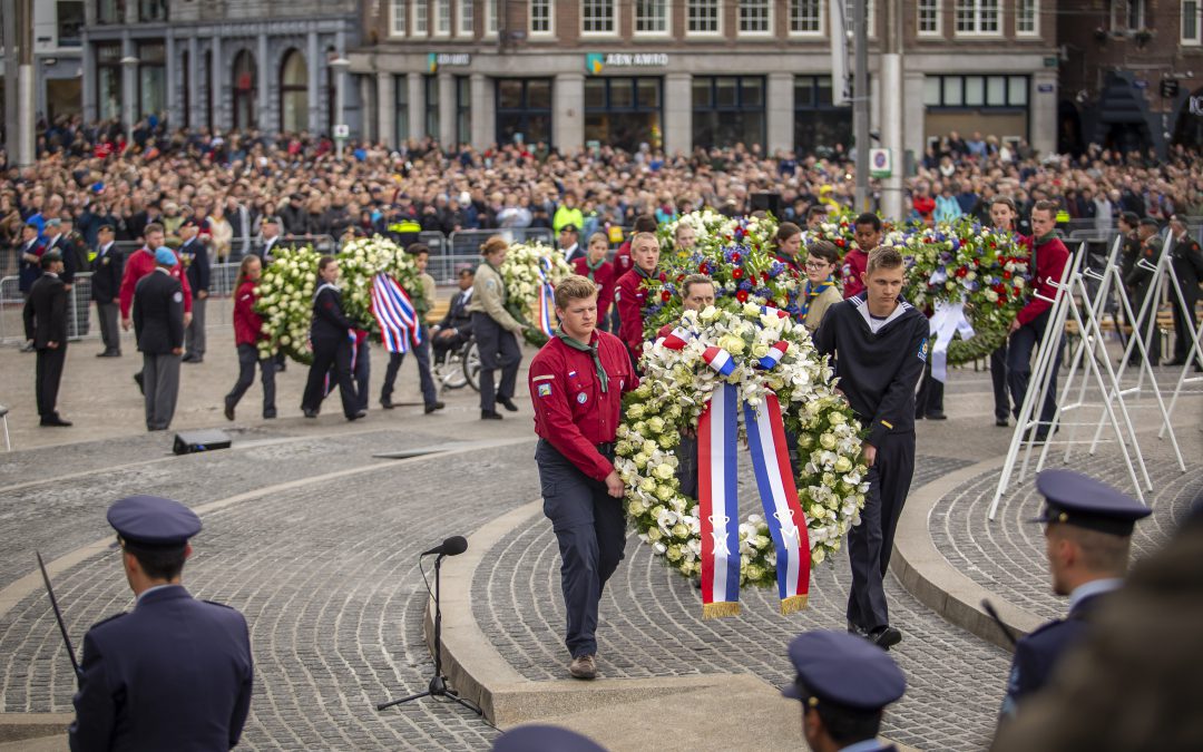 Dodenherdenking op de Dam